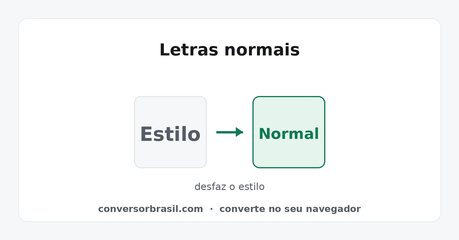 Texto em vários estilos Unicode ao lado do mesmo texto em letras comuns